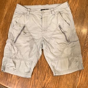 Armani exchange cargo style shorts